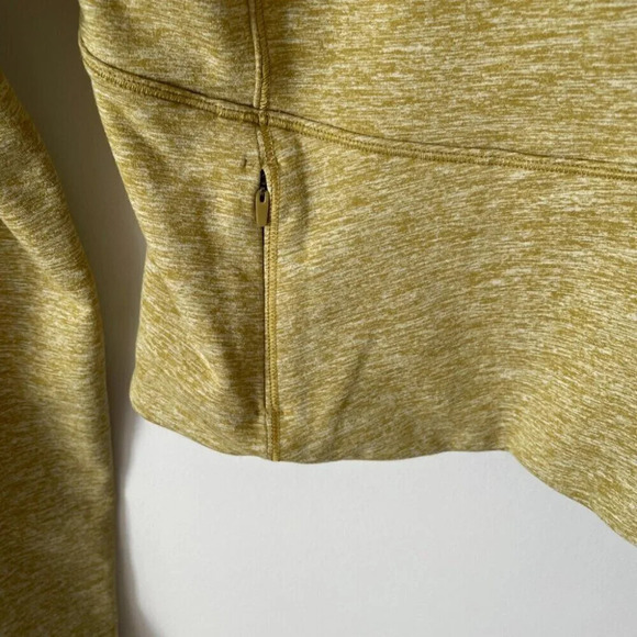 Lululemon Always Alert 1/2 Zip Jacket Sweater Heathered Grape Leaf Size 6 - Picture 8 of 9